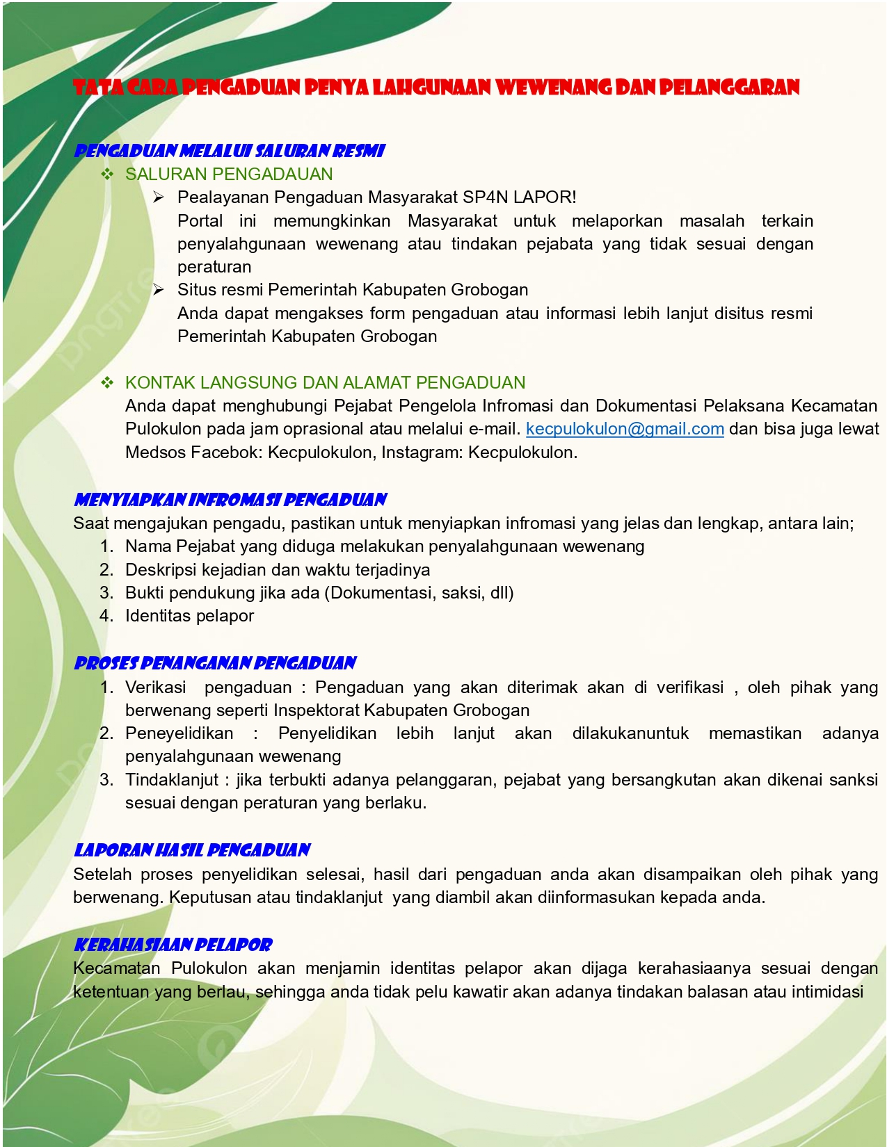 TATA CARA PENGADUAN PENYALAHGUNAAN WEWENANG DAN PELANGGARAN page 0001 1